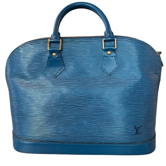 Louis Vuitton Alma Epi Blue - Picture 1 of 14
